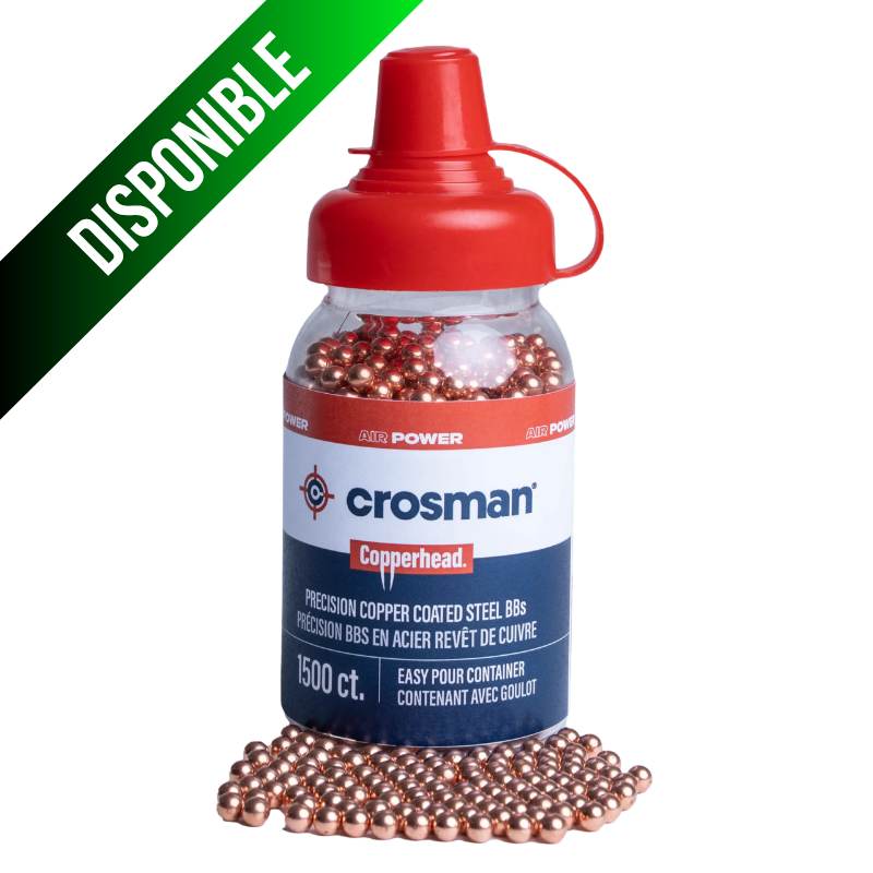 Balin Crosman Cobrizado 4,5 mm /1500 unid.
