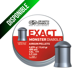 JSB Exact Monster 4,5mm /13,43gr / 400 und.