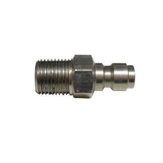 Acople Foster macho hilo macho 1/8 NPT inox