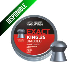 JSB Exact King 6,35mm/ 25,39gr /350 und.