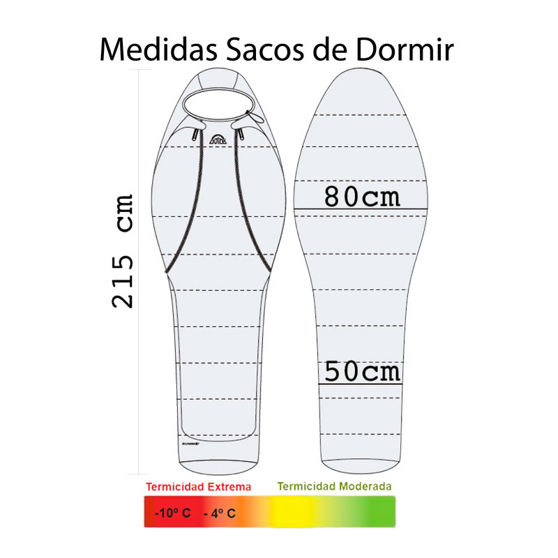 Saco de dormir Summit Doite - Imagen 2