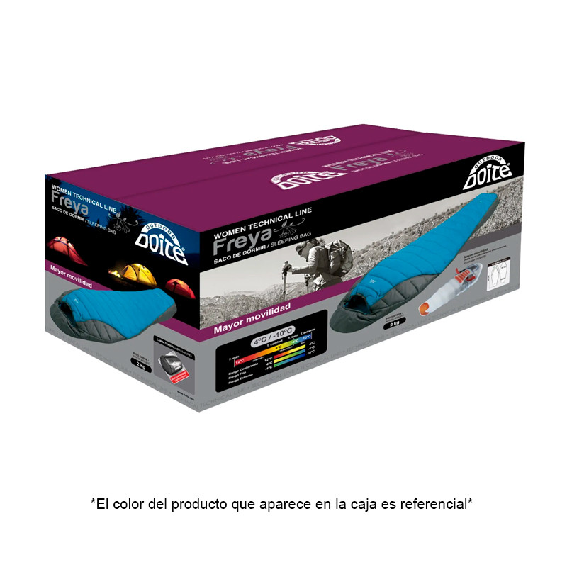Saco de dormir Freya Verde Doite - Imagen 3