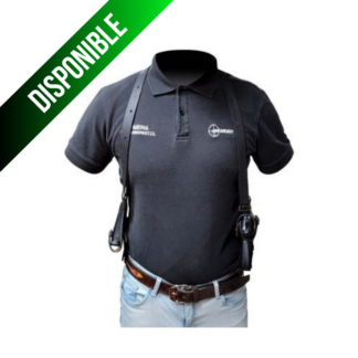 Sobaquera Cobra de Cuero con Porta Cargador