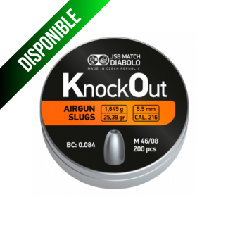 JSB Knockout 216 Cal 5,5mm/ 200 und