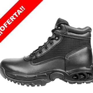 Botas Ridge Mod. Mid Zipper Caña Corta Color Negro