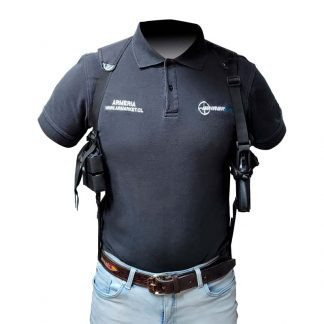 Sobaquera cruzada Colt doble portacargador