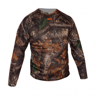 Polera Quail Timber Manga Larga