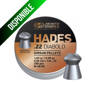 JSB Hades 5,5 mm / 15,89gr/ 250 Und