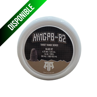 KING PB-82 Slug RT 6,35 mm / 46gr/ 100 und