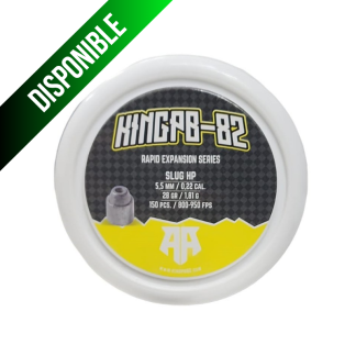 KING PB-82 Hollow Point Slug HP 5,5 mm / 28gr/ 150 und