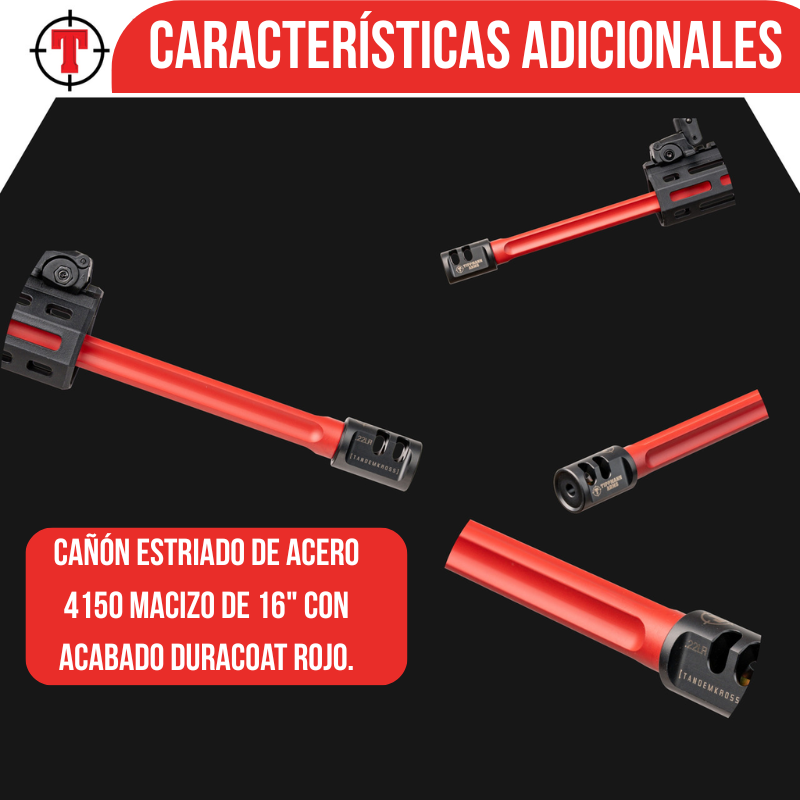 Tippmann M4-22 Redline .22Lr/16"/25 Tiros - Imagen 5
