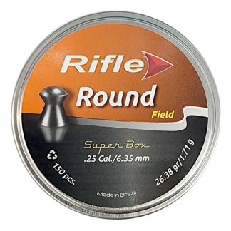 poston, rifle de aire, round field, super box, calibre. 6,35 mm