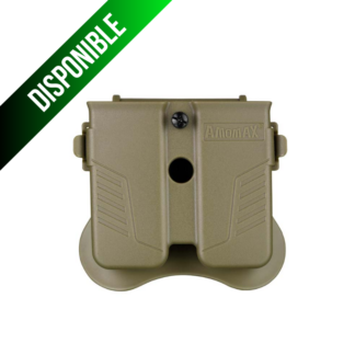 Portacargador doble Amomax universal coyote