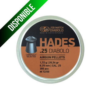 JBS Hades Diabolo 6,35mm/ 26,54gr/ 300 und.