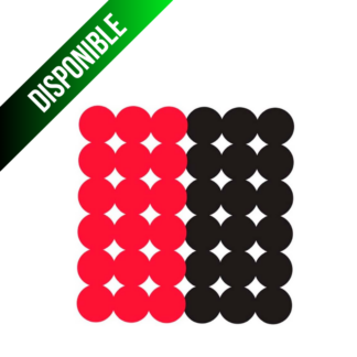 Pack Birchwood Casey parches de reparación de dianas/BC-34118