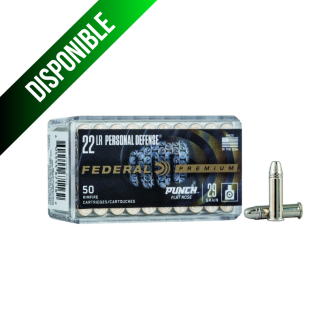 Federal Personal Defense Cal. 22 LR 29 Gr/ 50 unidades