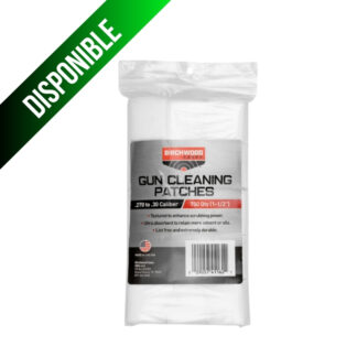 Parches de limpieza de pistolas 1-1/2" / .26 - .30 CALIBRE / PAQUETE DE 750
