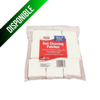 Parches de limpieza 2-1/4" .38 - .45 SQUARE GUN CLEANING PATCHES