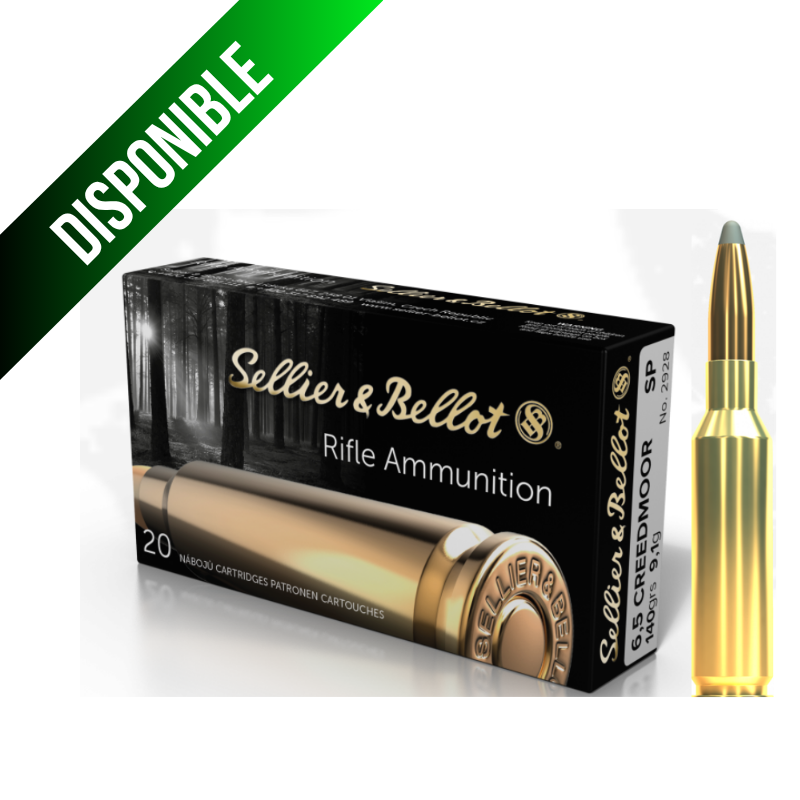 Sellier & Bellot Cal. 6,5 Creedmoor SP/ 140 Gr
