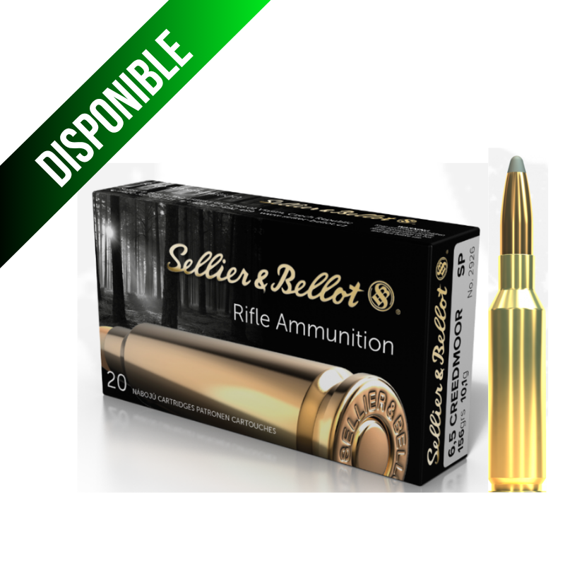 Sellier & Bellot Cal. 6,5 Creedmoor SP/ 156 Gr