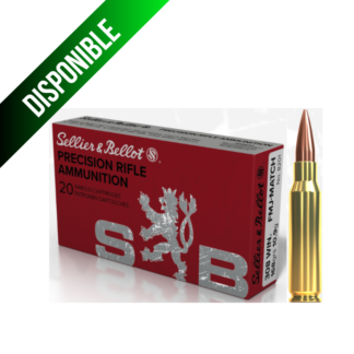 Sellier &Bellot Cal. 308 Win FMJ-MACHT / 168 Gr